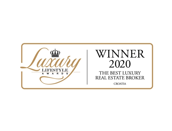 Alpha Luxe Group Fastigheter, mottagare av Lifestyle Luxury Award 2020, excellens i Istrien